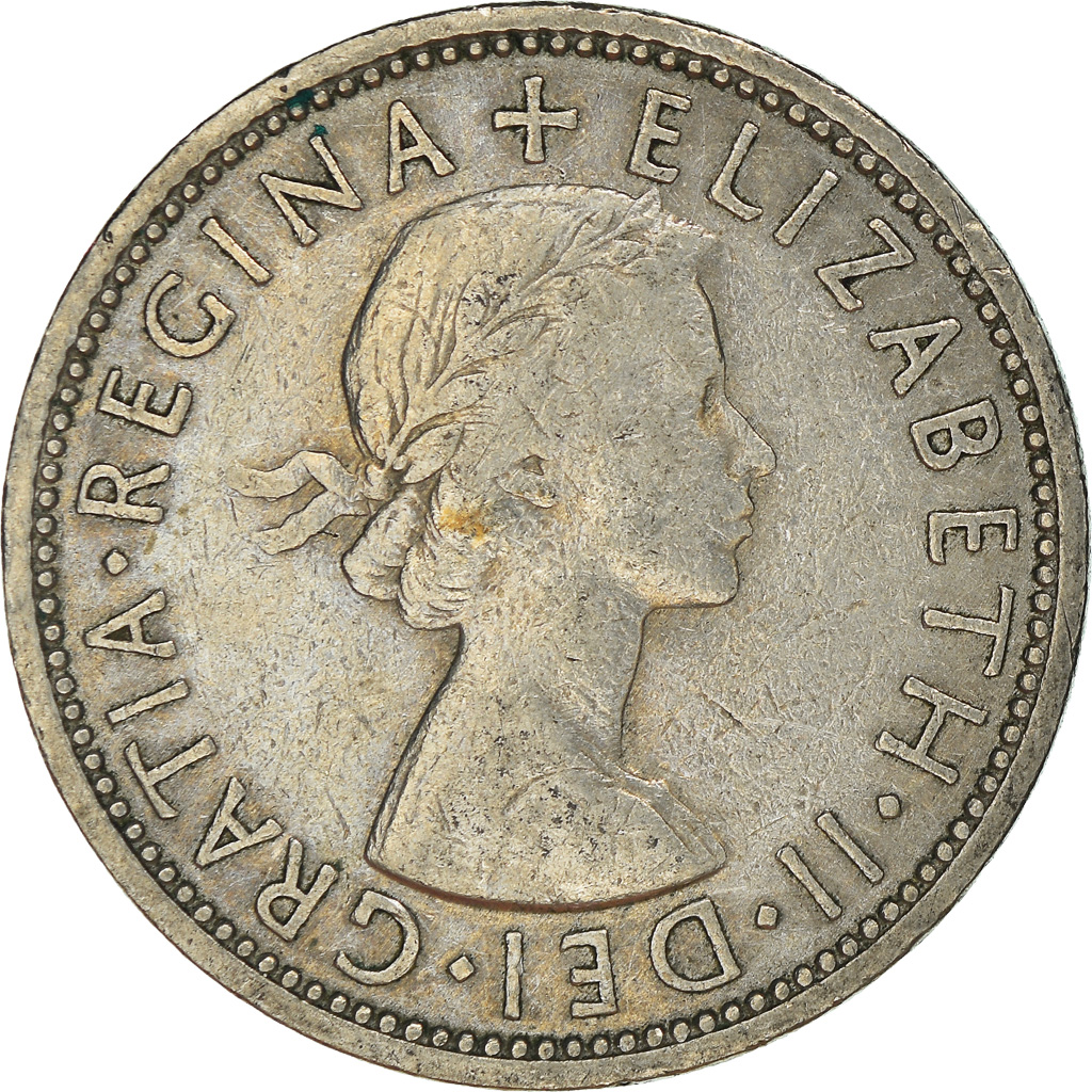 Moneda, Gran Bretaña, Florin, Two Shillings, 1966