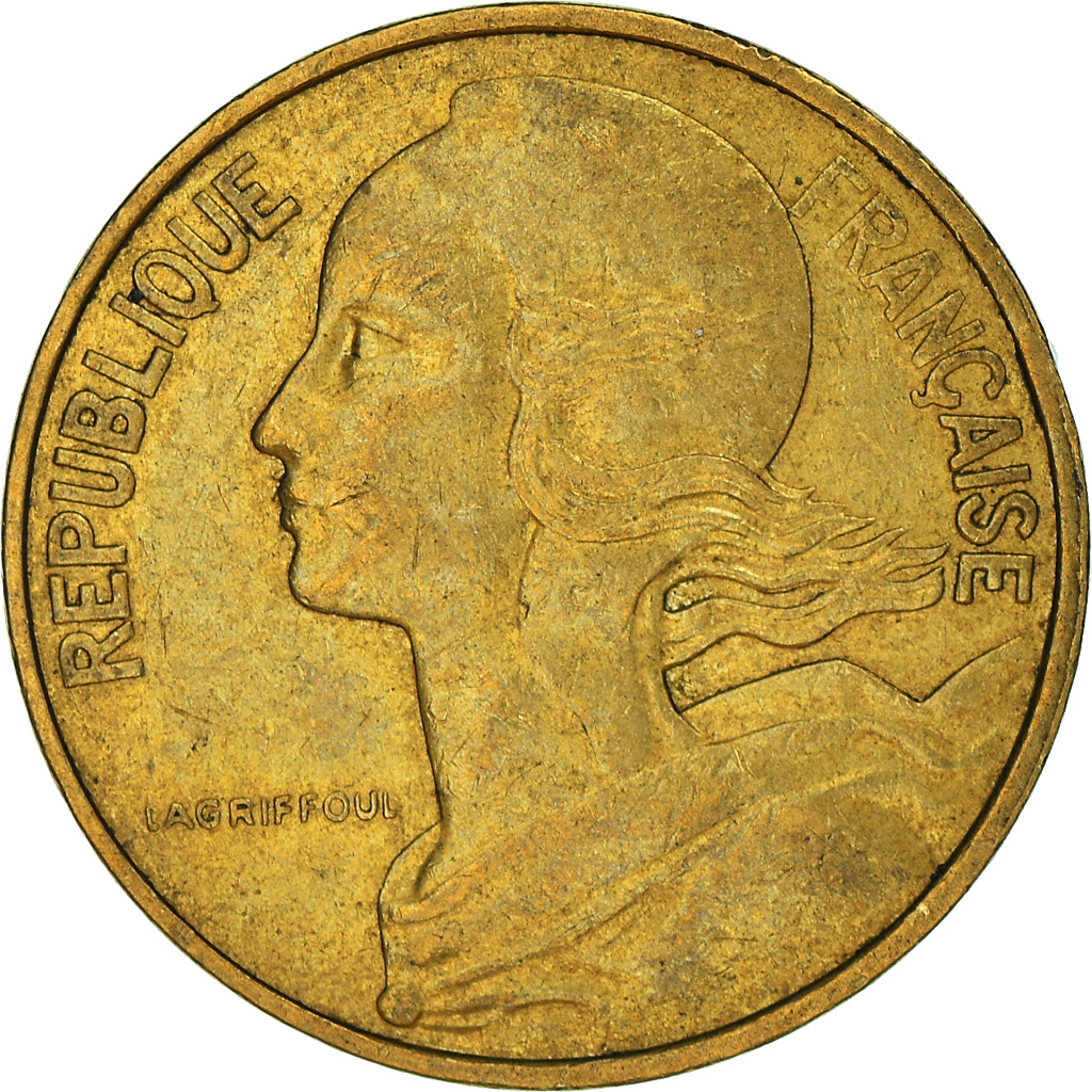 Moneda, Francia, 10 Centimes, 1979