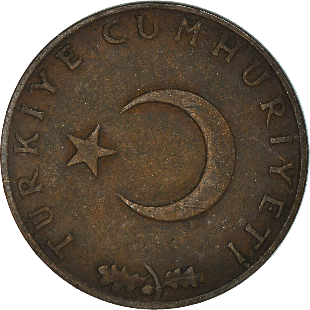 Coin, Turkey, 10 Kurus, 1965