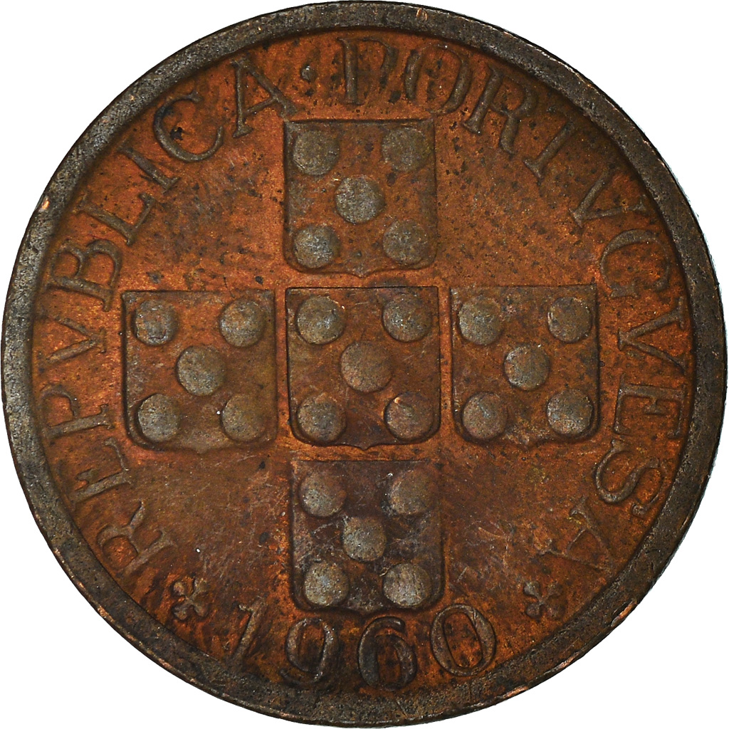 Moneda, Portugal, 10 Centavos, 1960