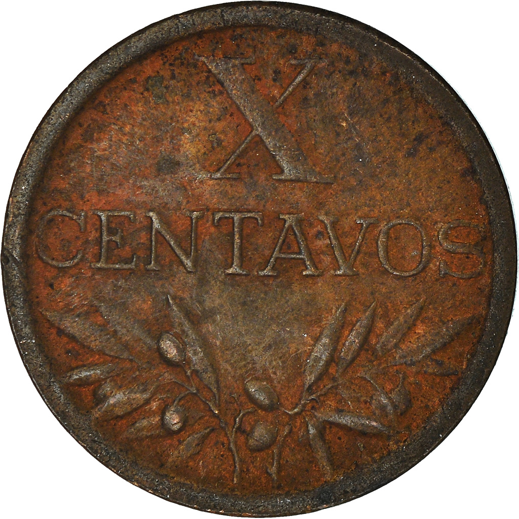 Moneda, Portugal, 10 Centavos, 1960