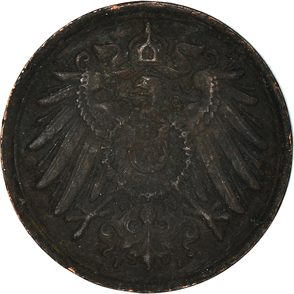 Coin, GERMANY - EMPIRE, Pfennig, 1910