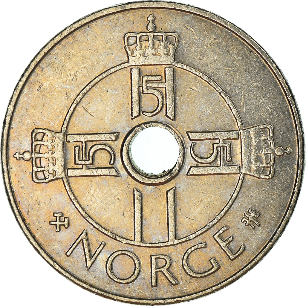 Moneda, Noruega, Krone, 1998