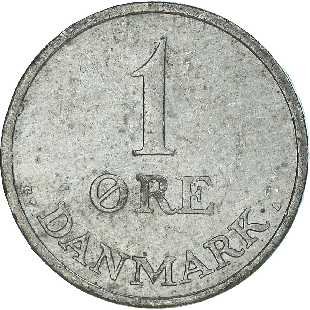 Moneda, Dinamarca, Ore, 1971