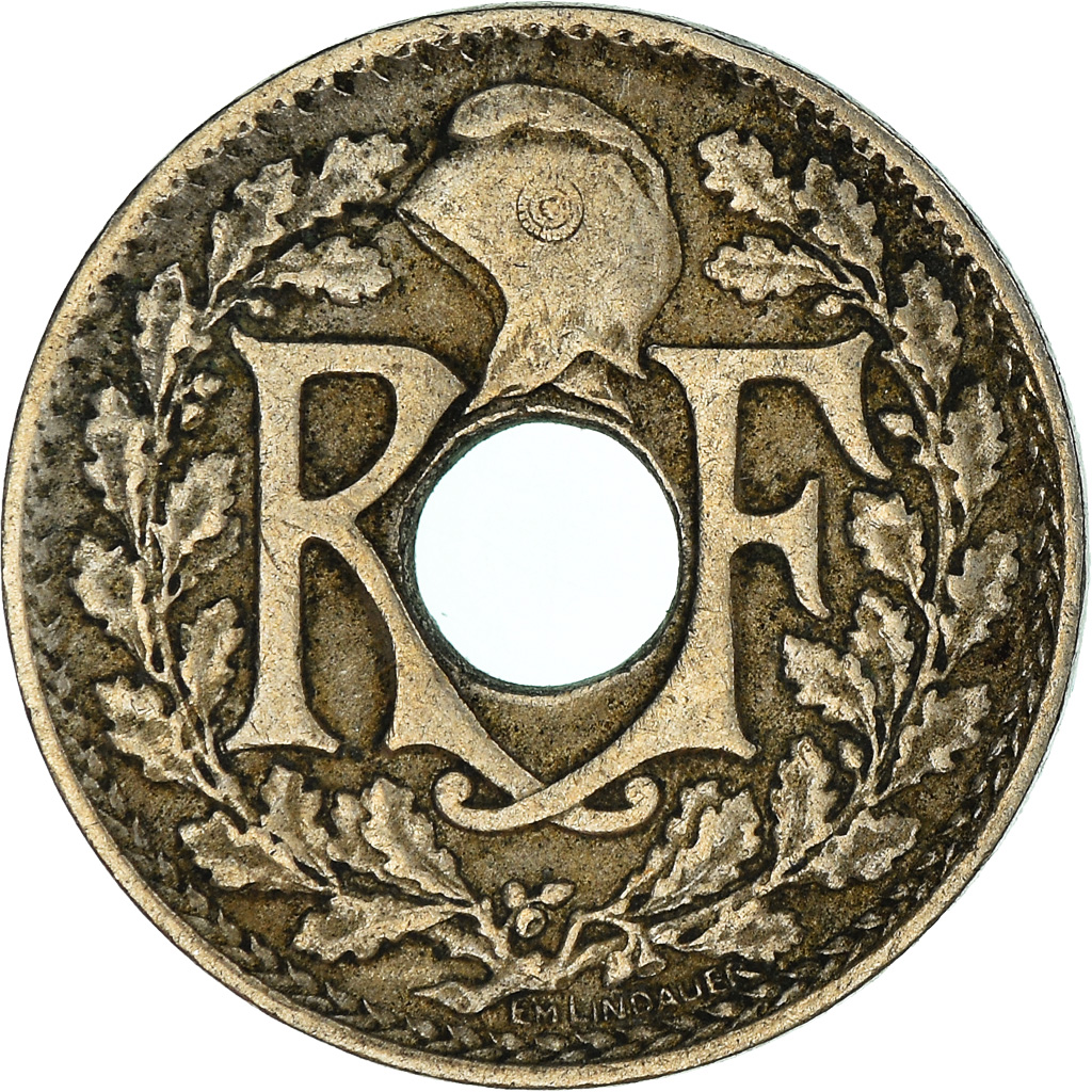 Moneda, Francia, 10 Centimes, 1918
