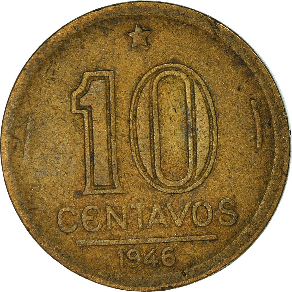 Moneda, Brasil, 10 Centavos