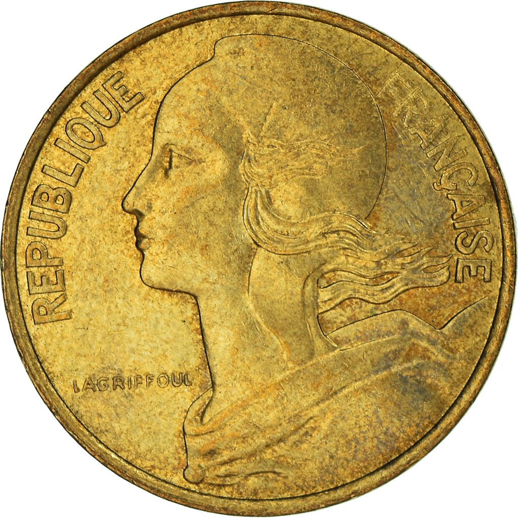 Moneda, Francia, 10 Centimes, 1998