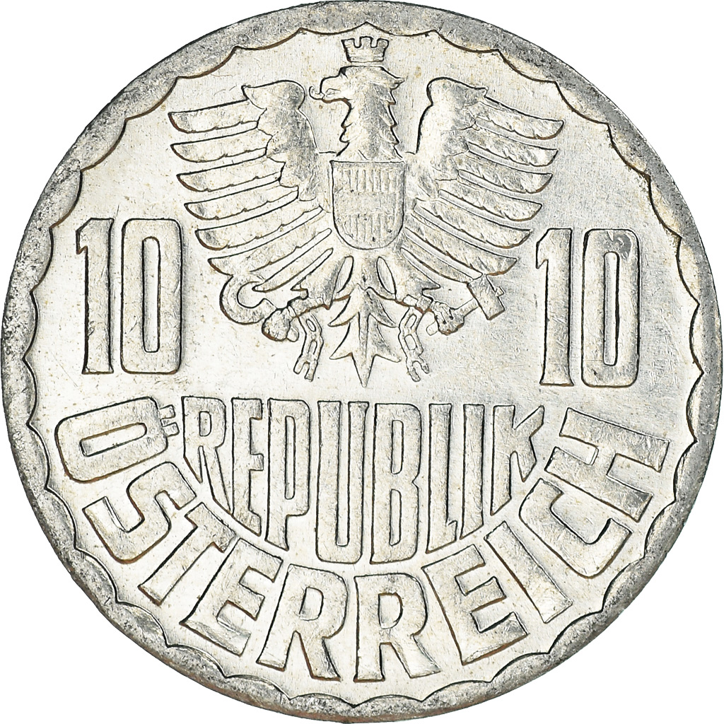 Moneda, Austria, 10 Groschen, 1978