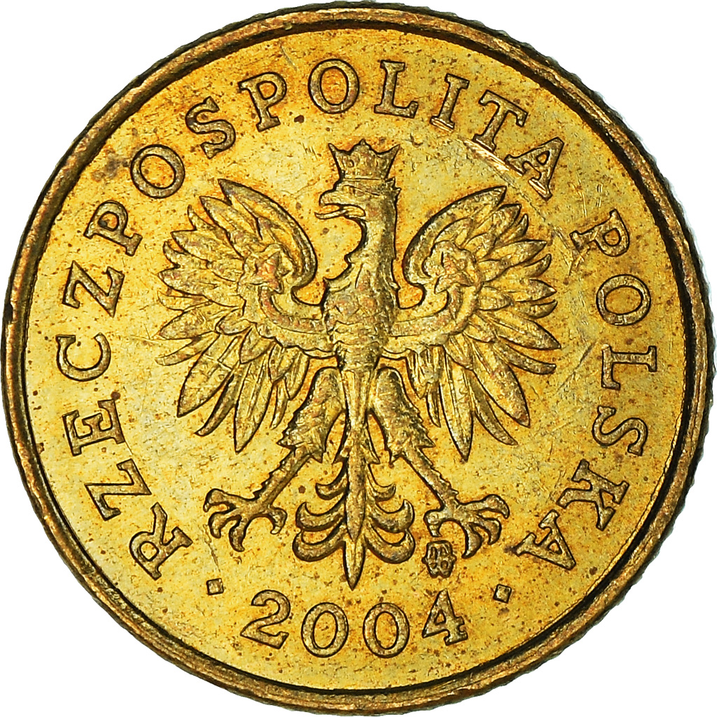 Moneda, Polonia, Grosz, 2004