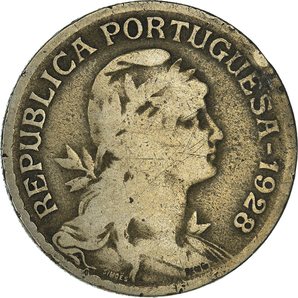 Moneda, Portugal, Escudo, 1928