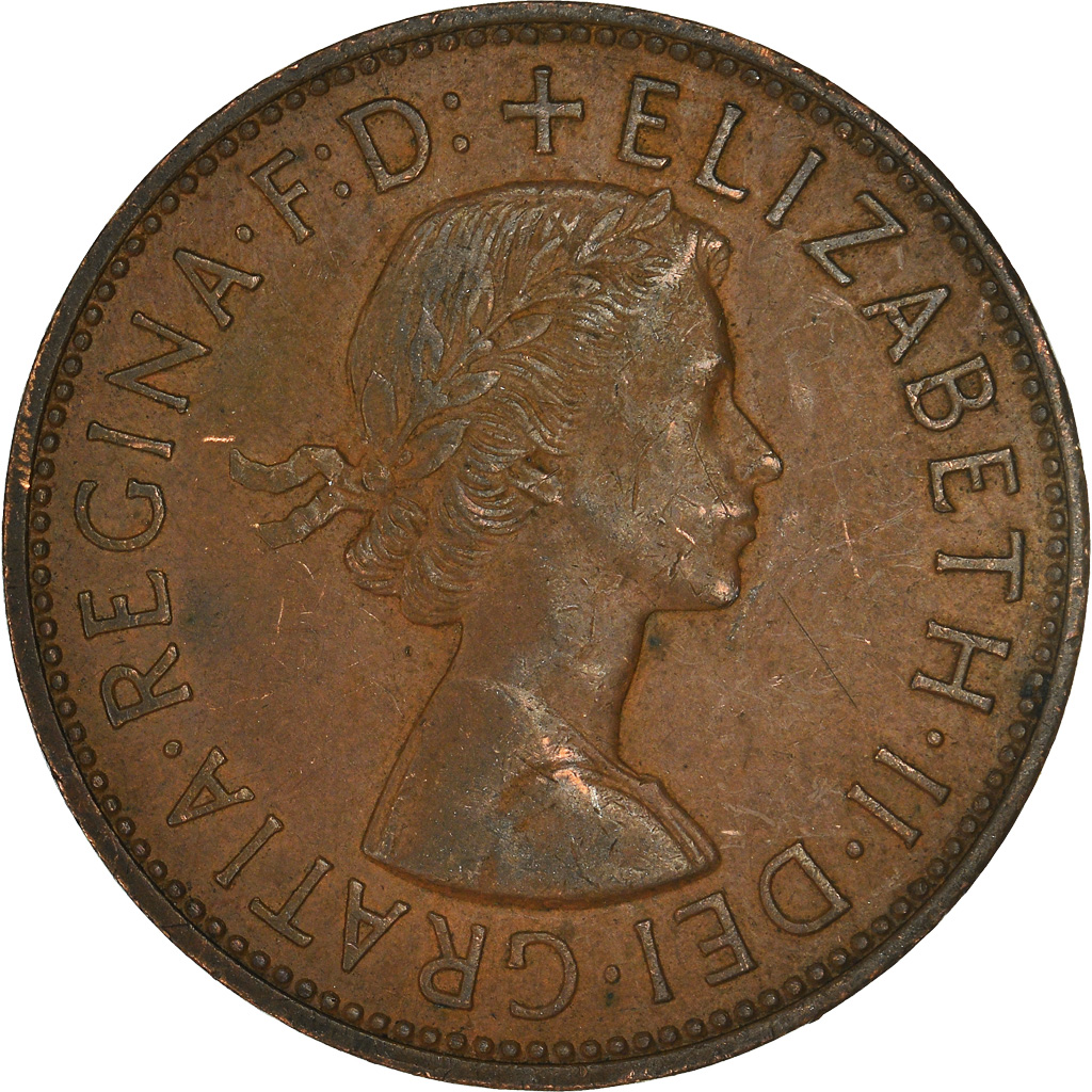 Moneda, Gran Bretaña, Penny, 1967