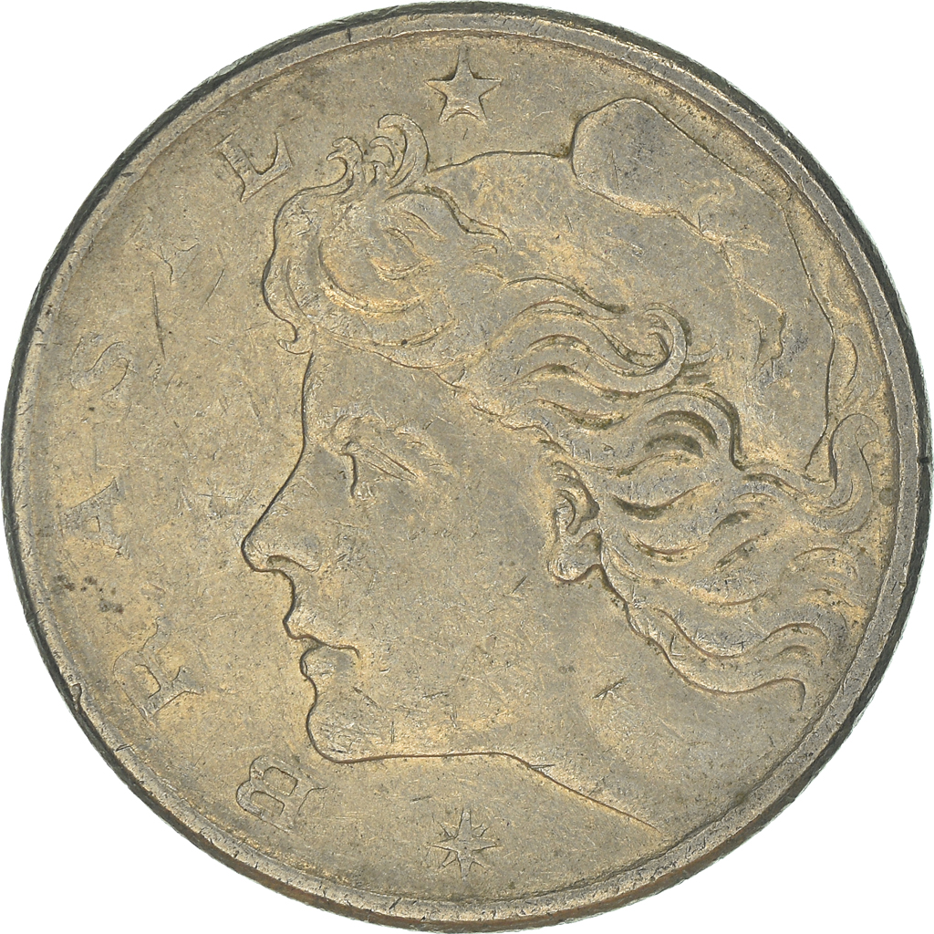 Moneda, Brasil, 10 Centavos, 1970