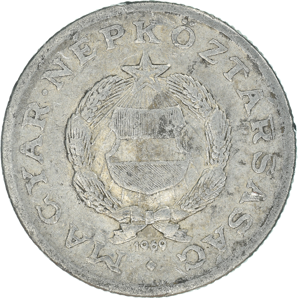 Moneda, Hungría, Forint, 1969