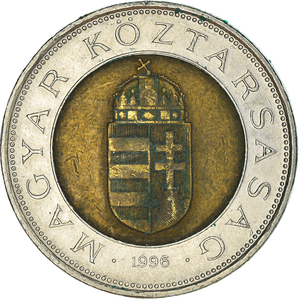 Moneda, Hungría, 100 Forint, 1996