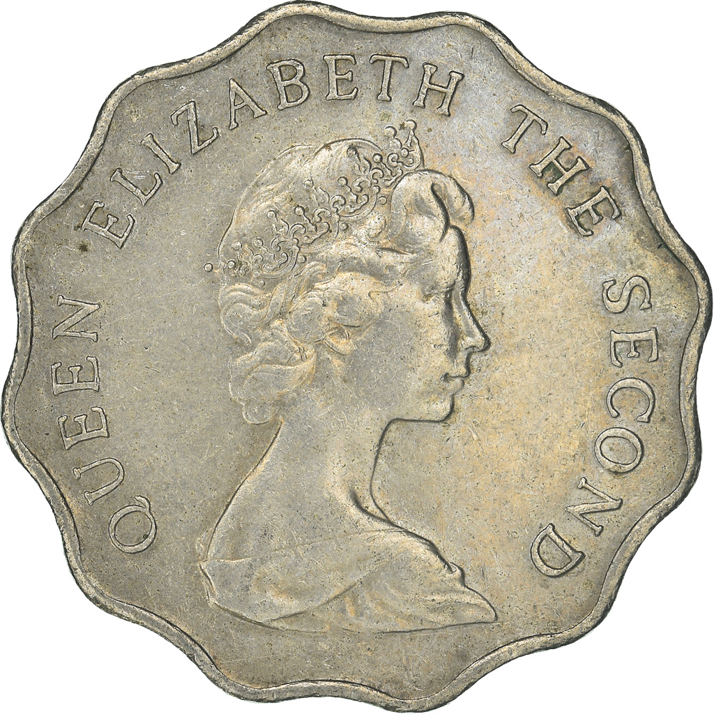 Moneda, Hong Kong, 2 Dollars, 1981