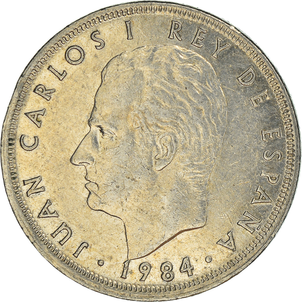 Moneda, España, 5 Pesetas, 1984