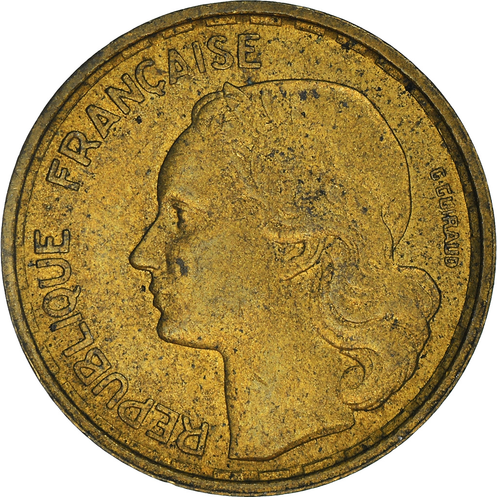 Moneda, Francia, 10 Francs, 1955