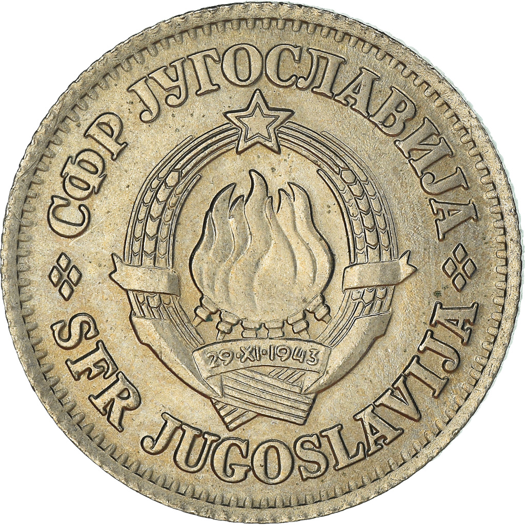 Moneda, Yugoslavia, Dinar, 1968