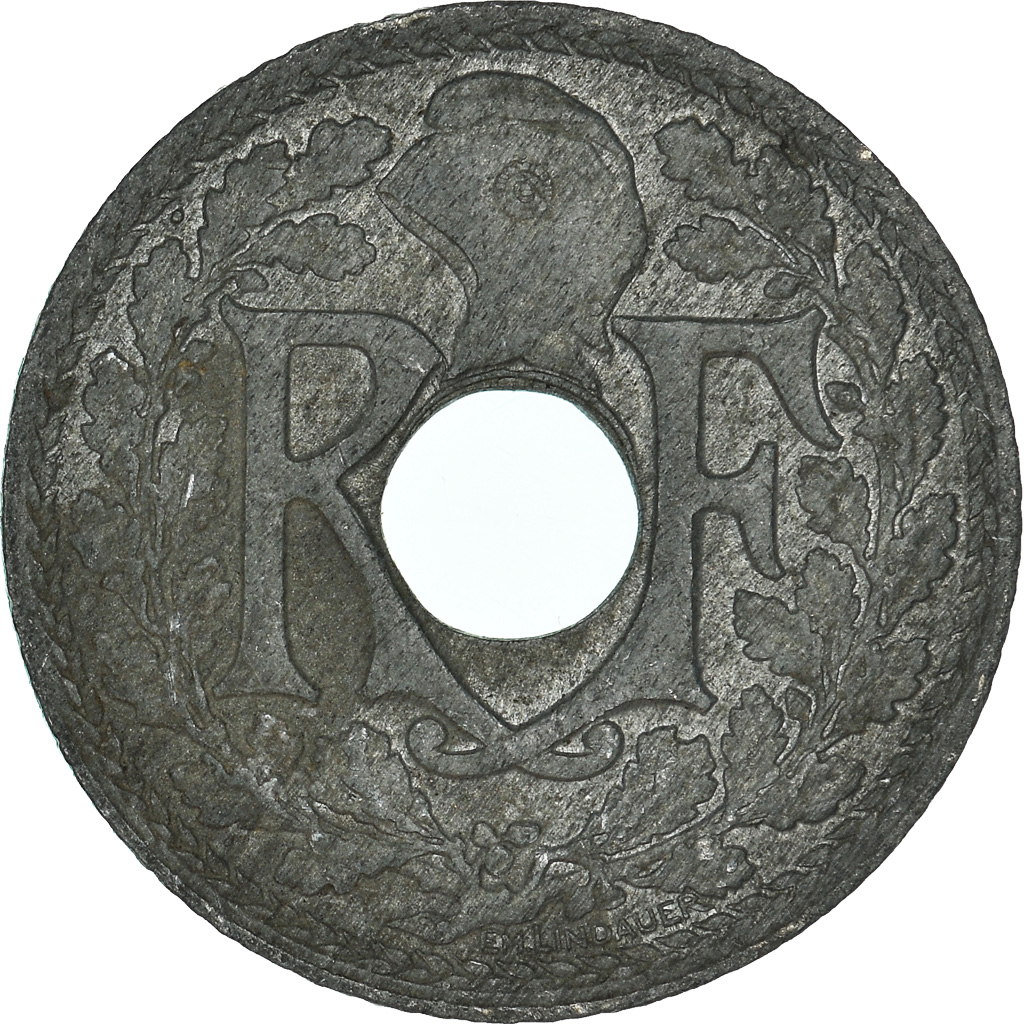 Moneda, Francia, 10 Centimes, 1941