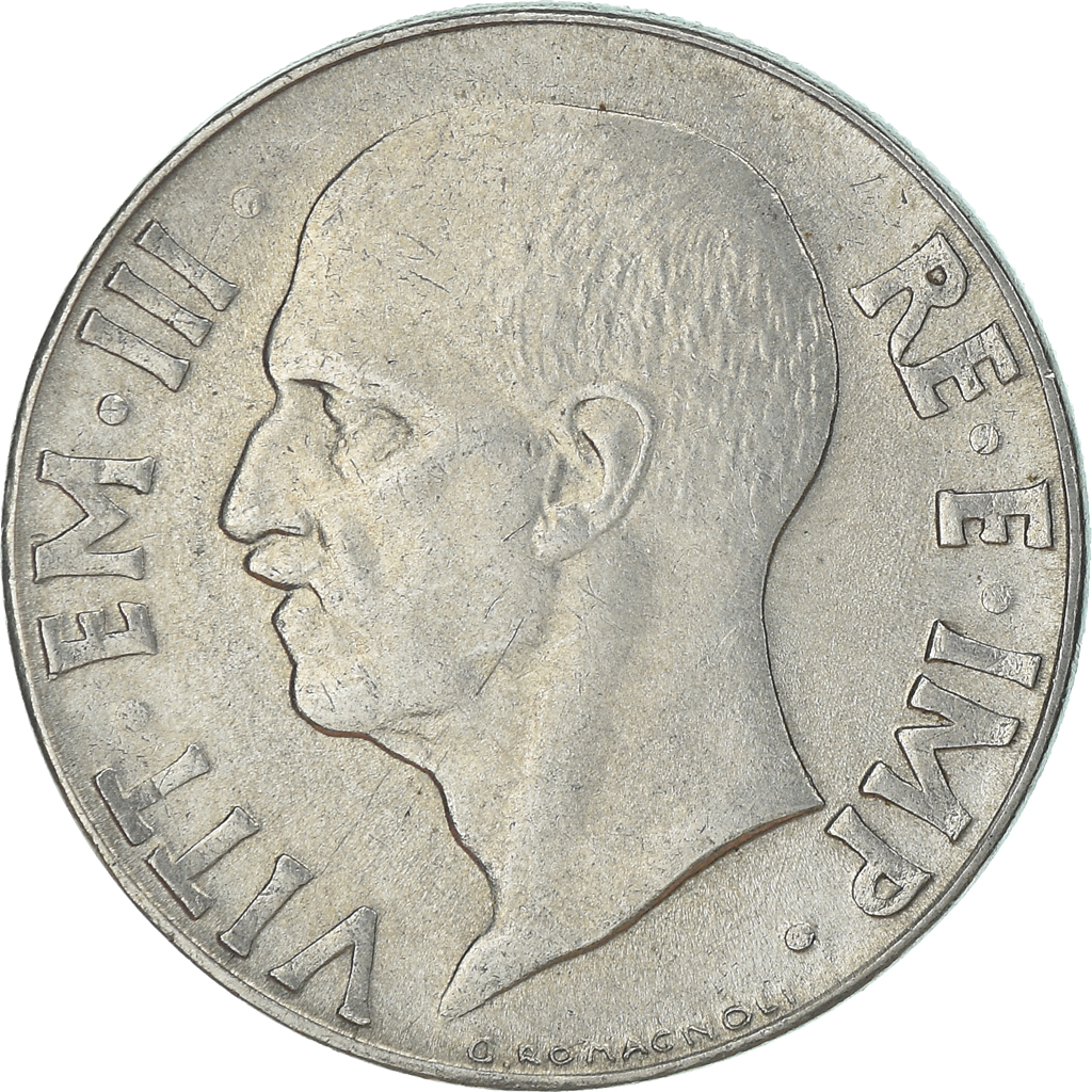 Moneda, Italia, 20 Centesimi, 1942