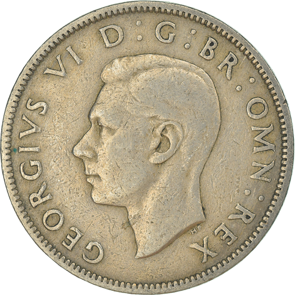 Moneda, Gran Bretaña, Florin, Two Shillings, 1949