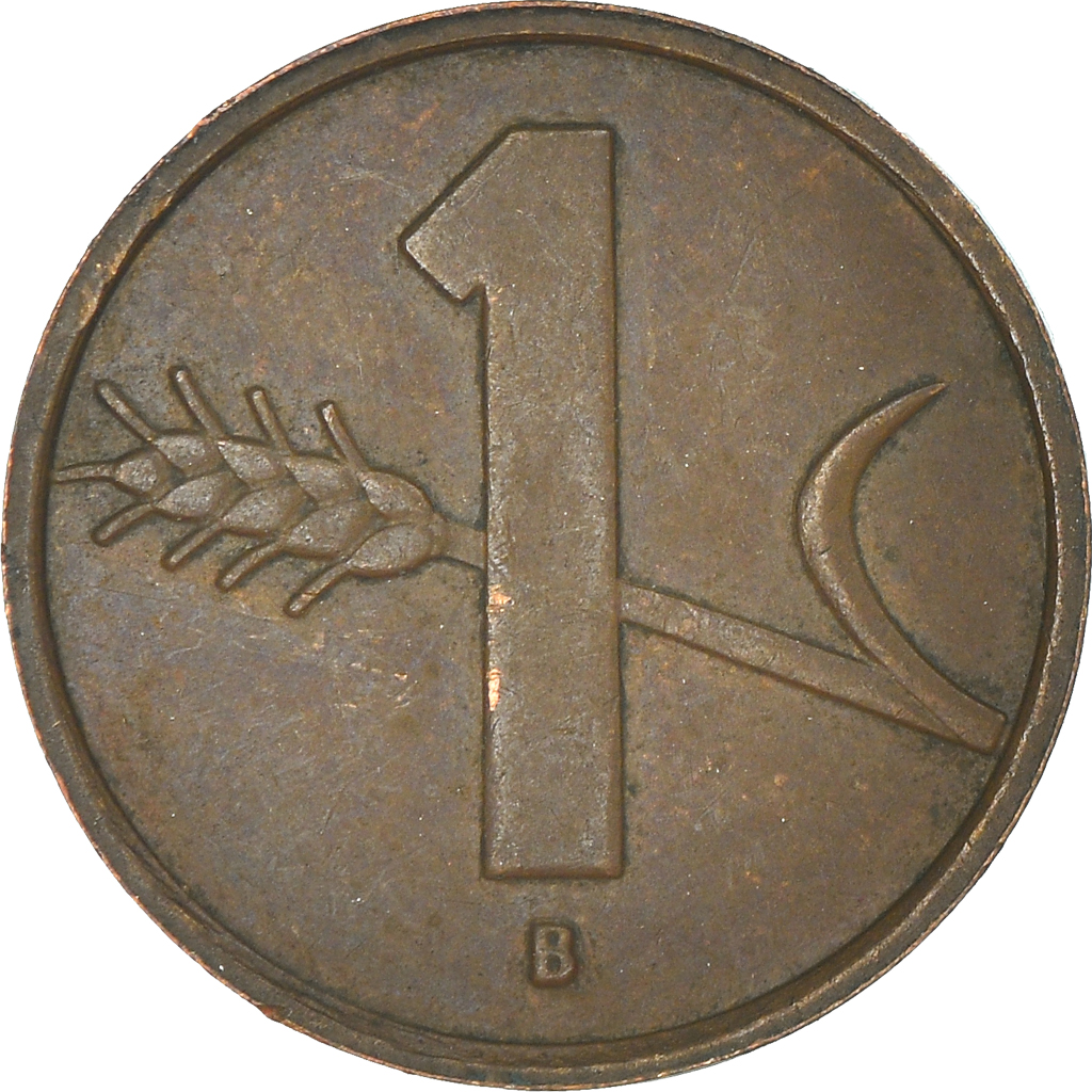 Moneda, Suiza, Rappen, 1951