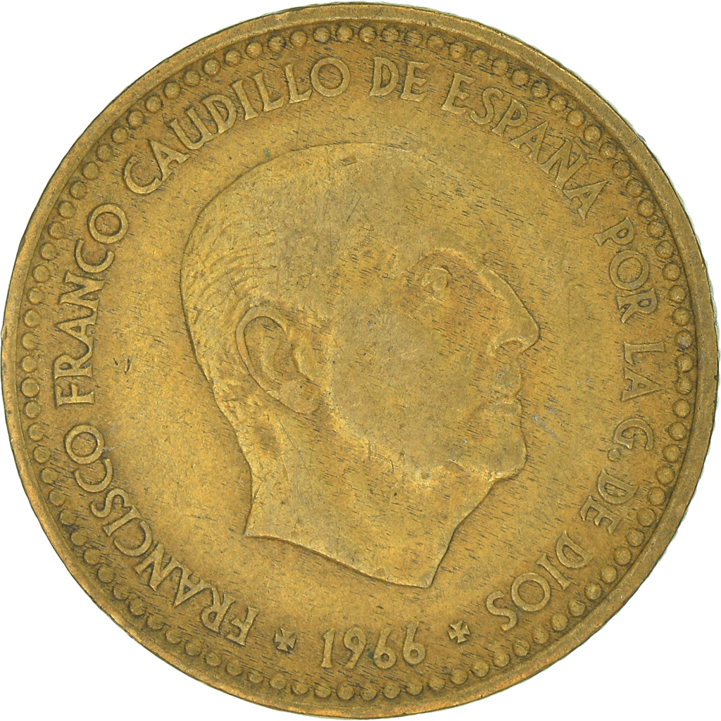 Moneda, España, Peseta, 1966 (69)