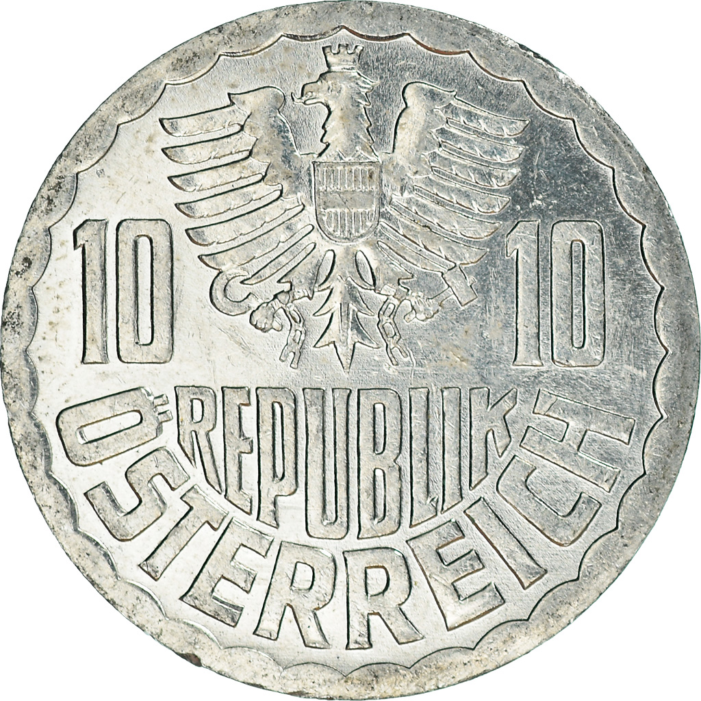 Moneda, Austria, 10 Groschen, 1993
