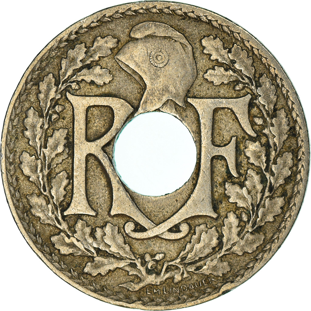 Moneda, Francia, 10 Centimes, 1920