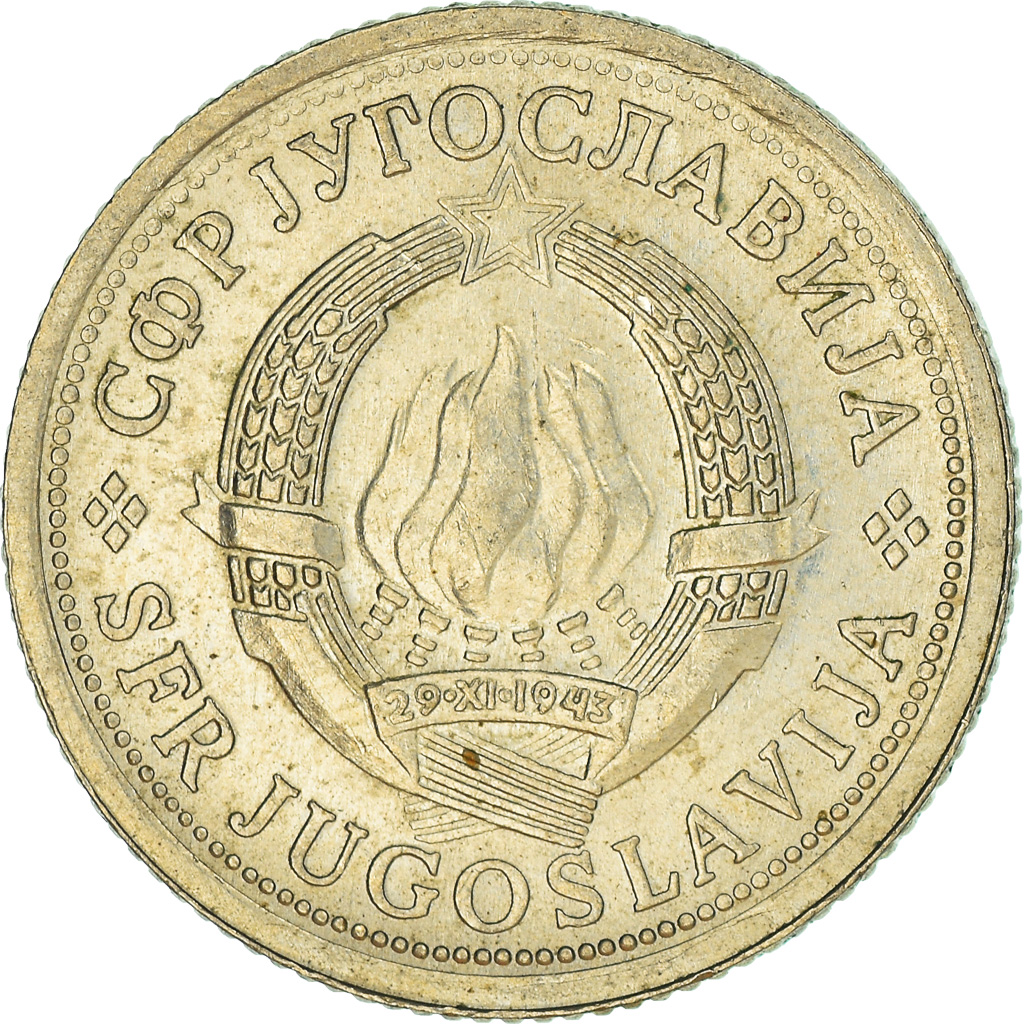 Moneda, Yugoslavia, Dinar, 1976