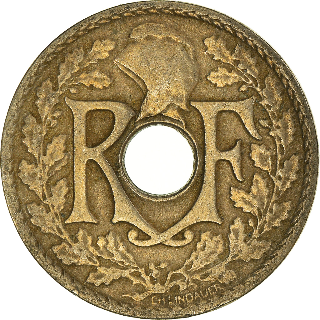 Moneda, Francia, 25 Centimes, 1920