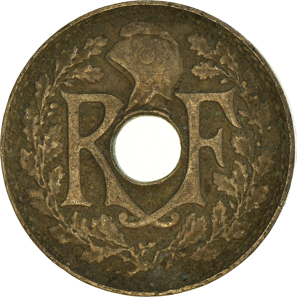 Moneda, Francia, 5 Centimes, 1933