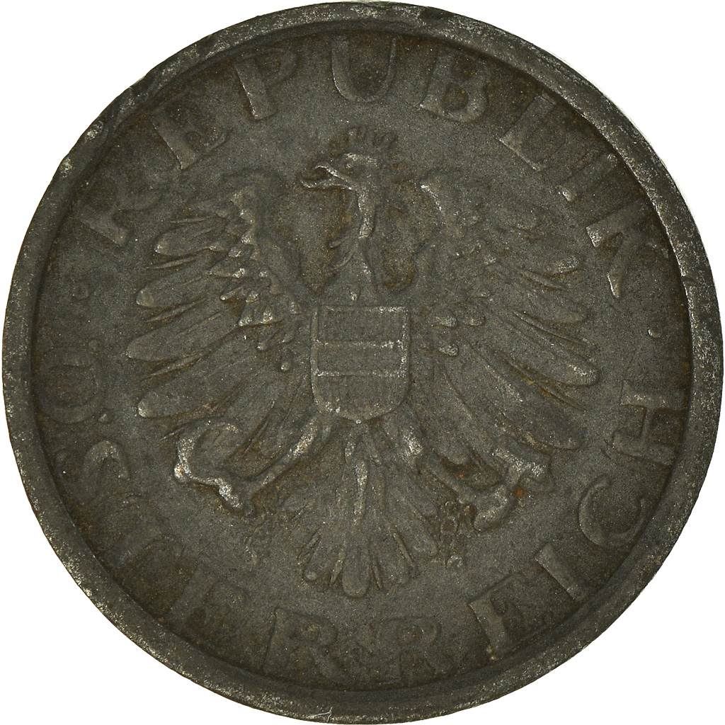 Moneda, Austria, 10 Groschen, 1948