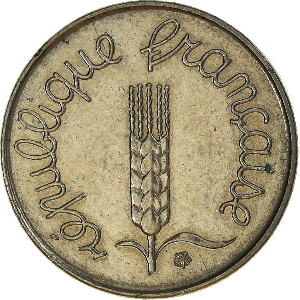 Moneda, Francia, Centime, 1970