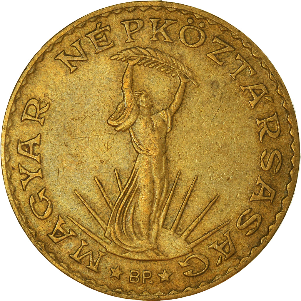 Moneda, Hungría, 10 Forint, 1983