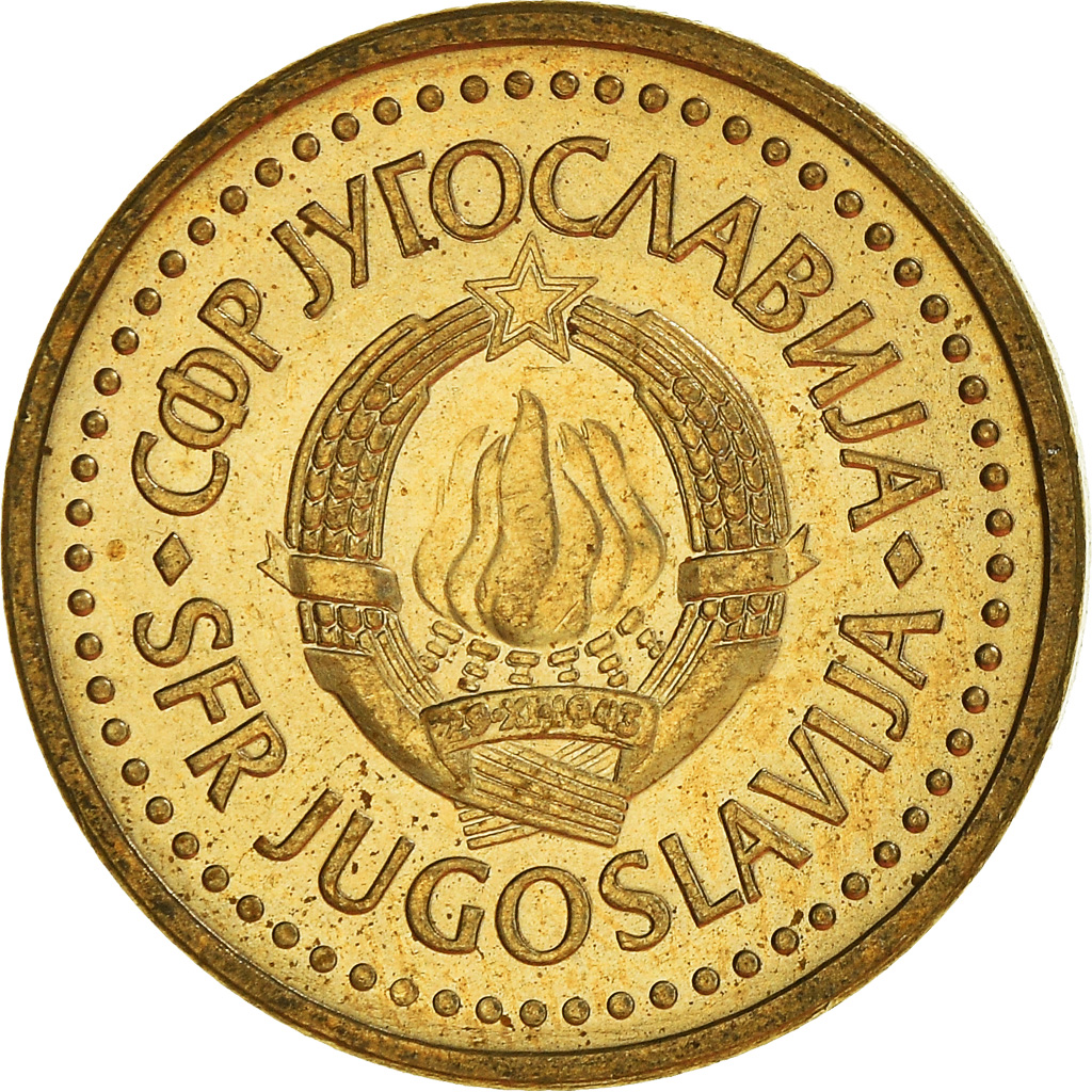 Moneda, Yugoslavia, Dinar, 1984
