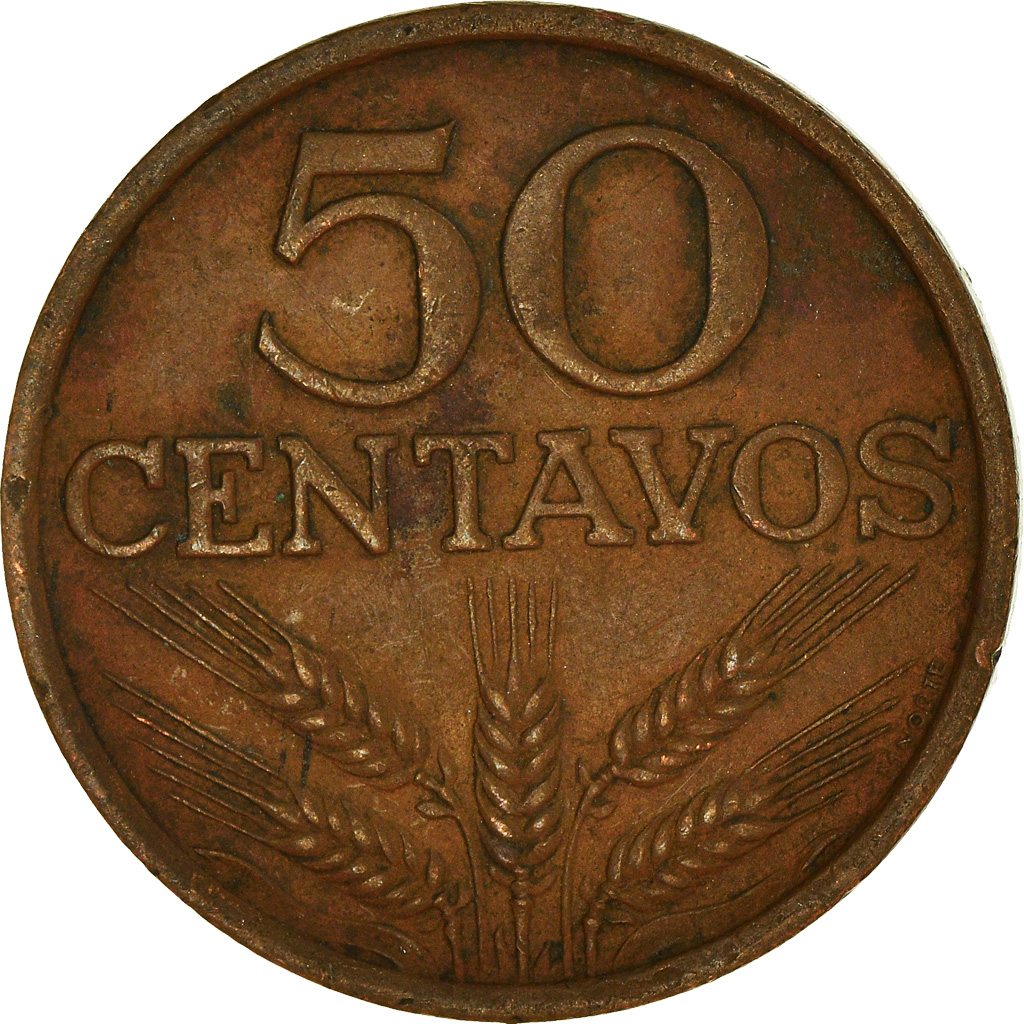 Moneda, Portugal, 50 Centavos, 1979