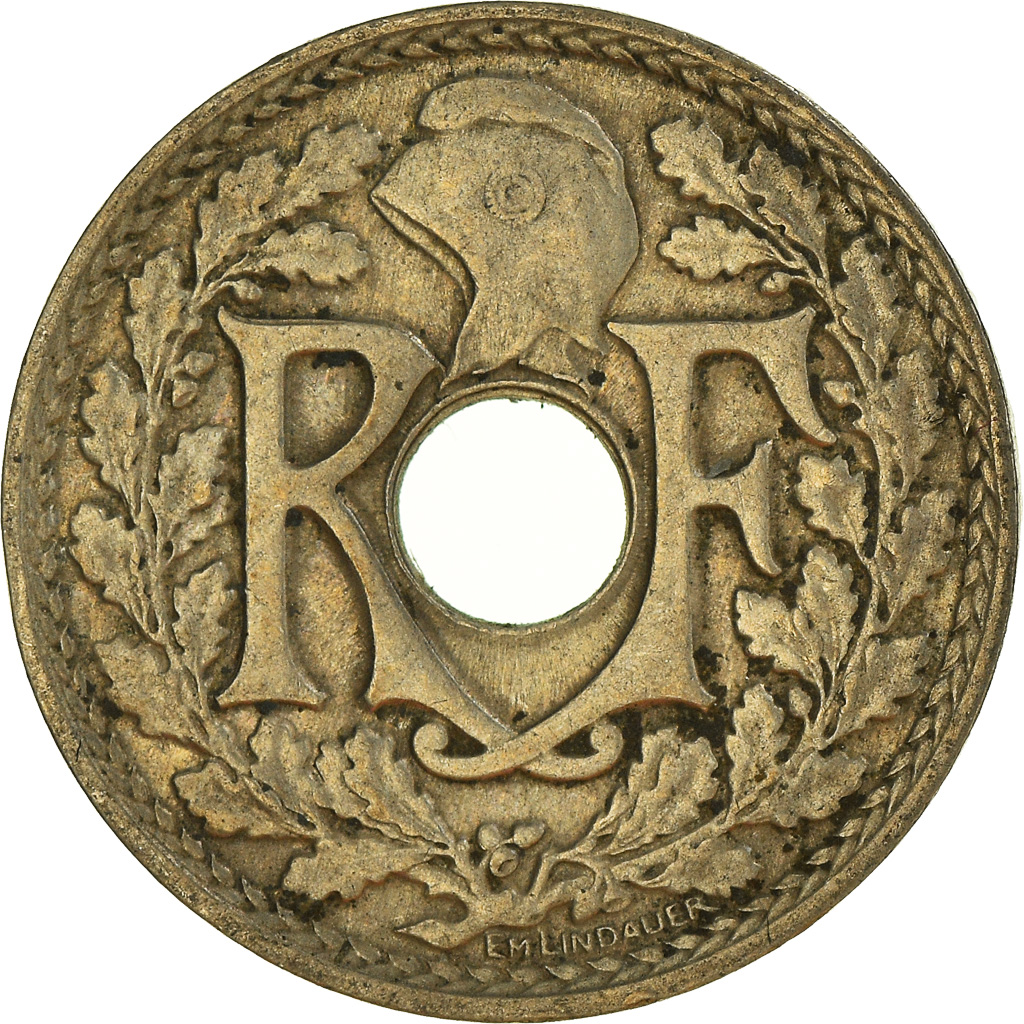 Moneda, Francia, 10 Centimes, 1933