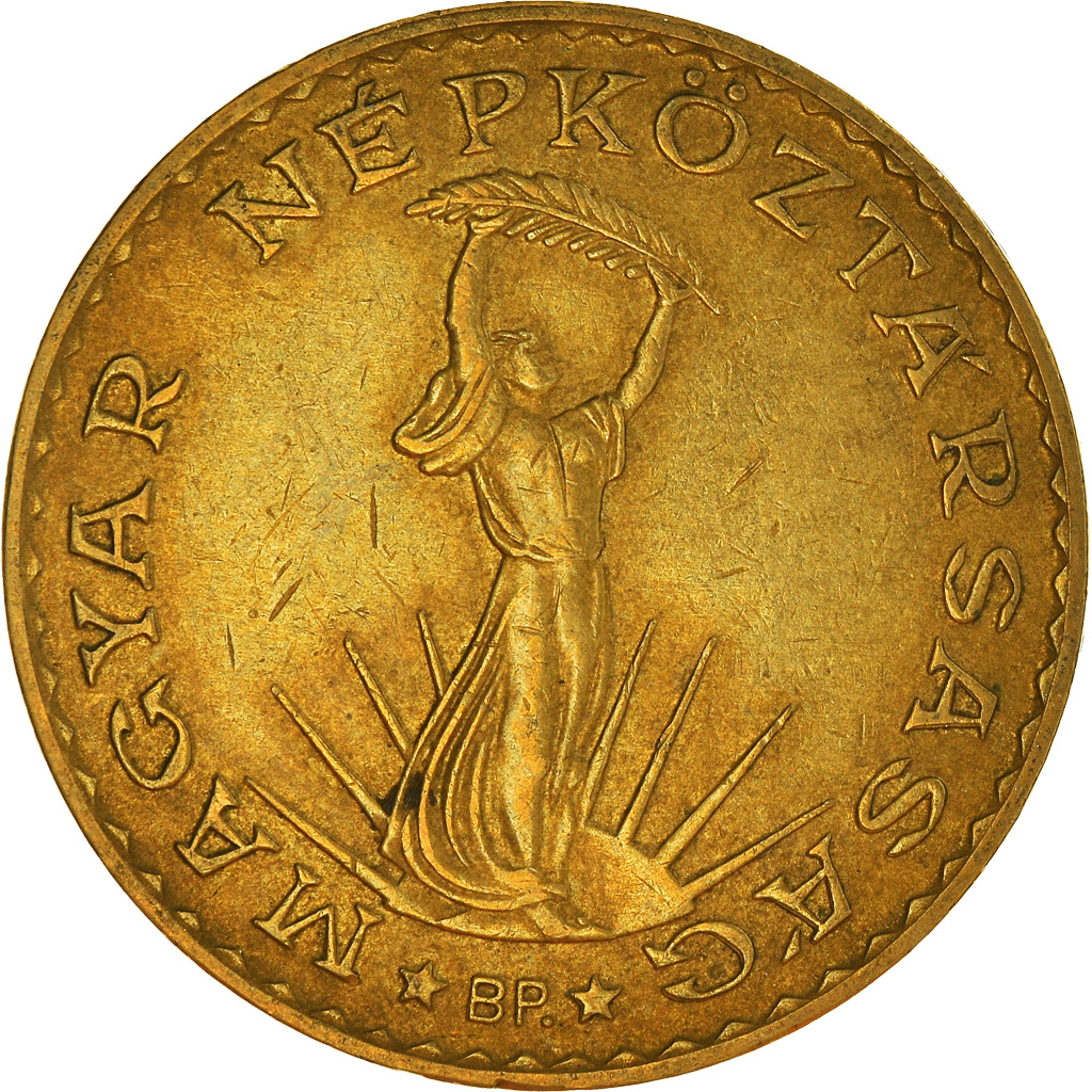 Moneda, Hungría, 10 Forint, 1985
