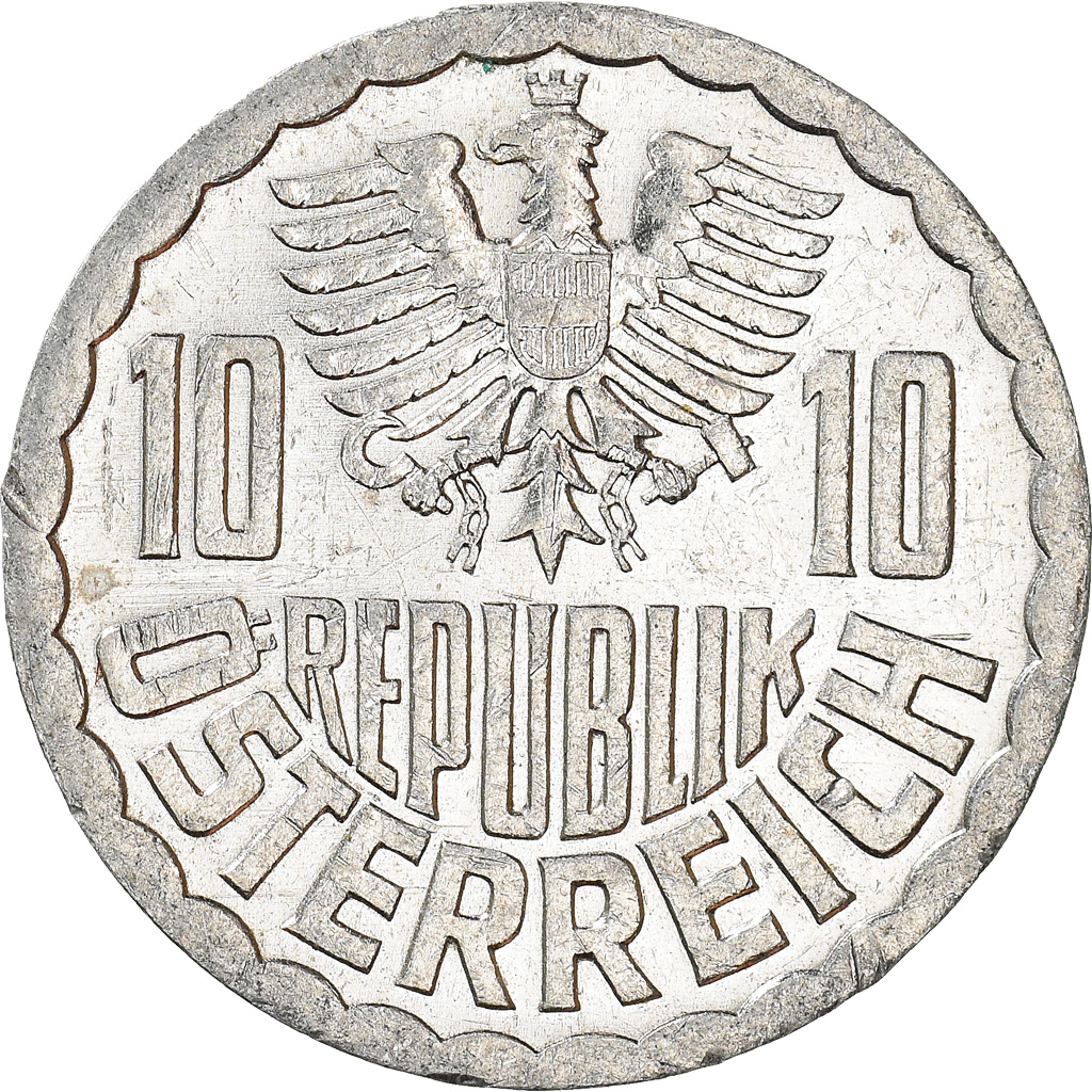 Moneda, Austria, 10 Groschen, 1991