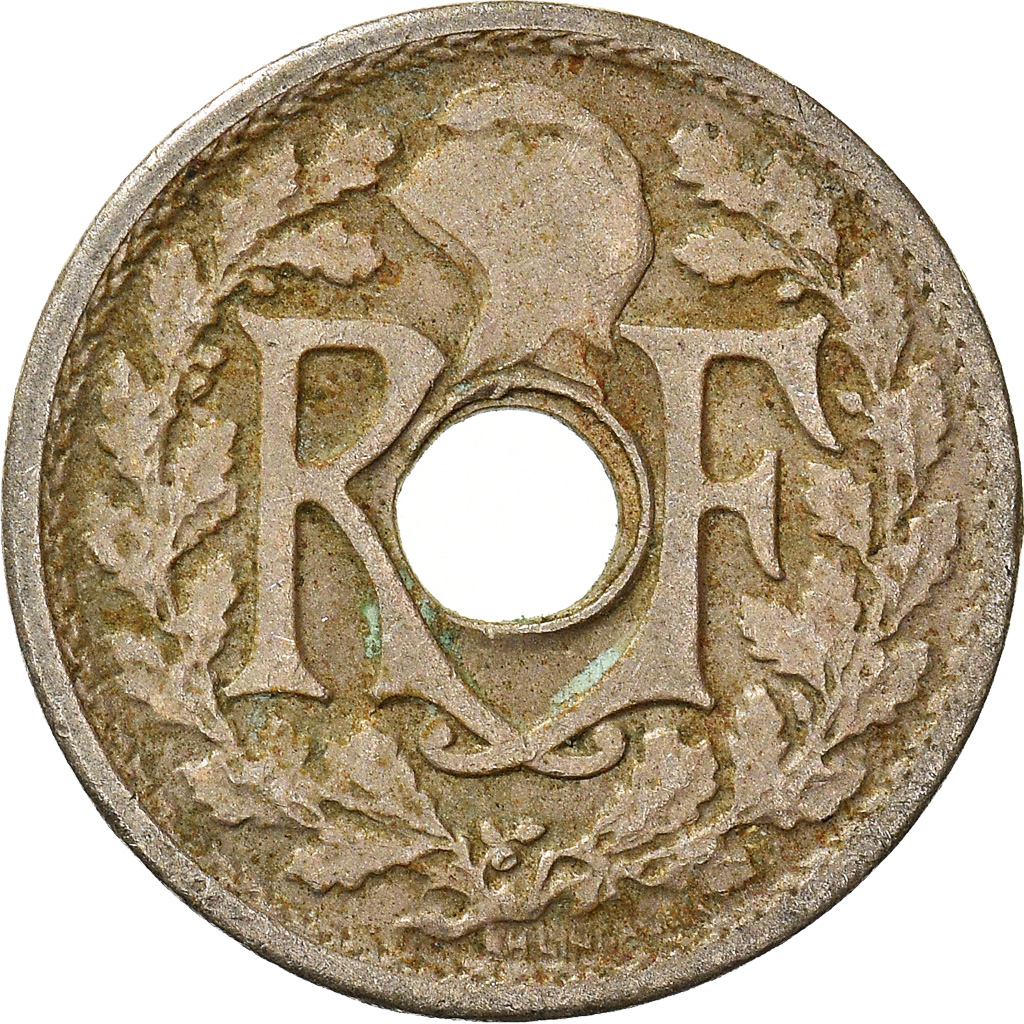 Moneda, Francia, 5 Centimes, 1922