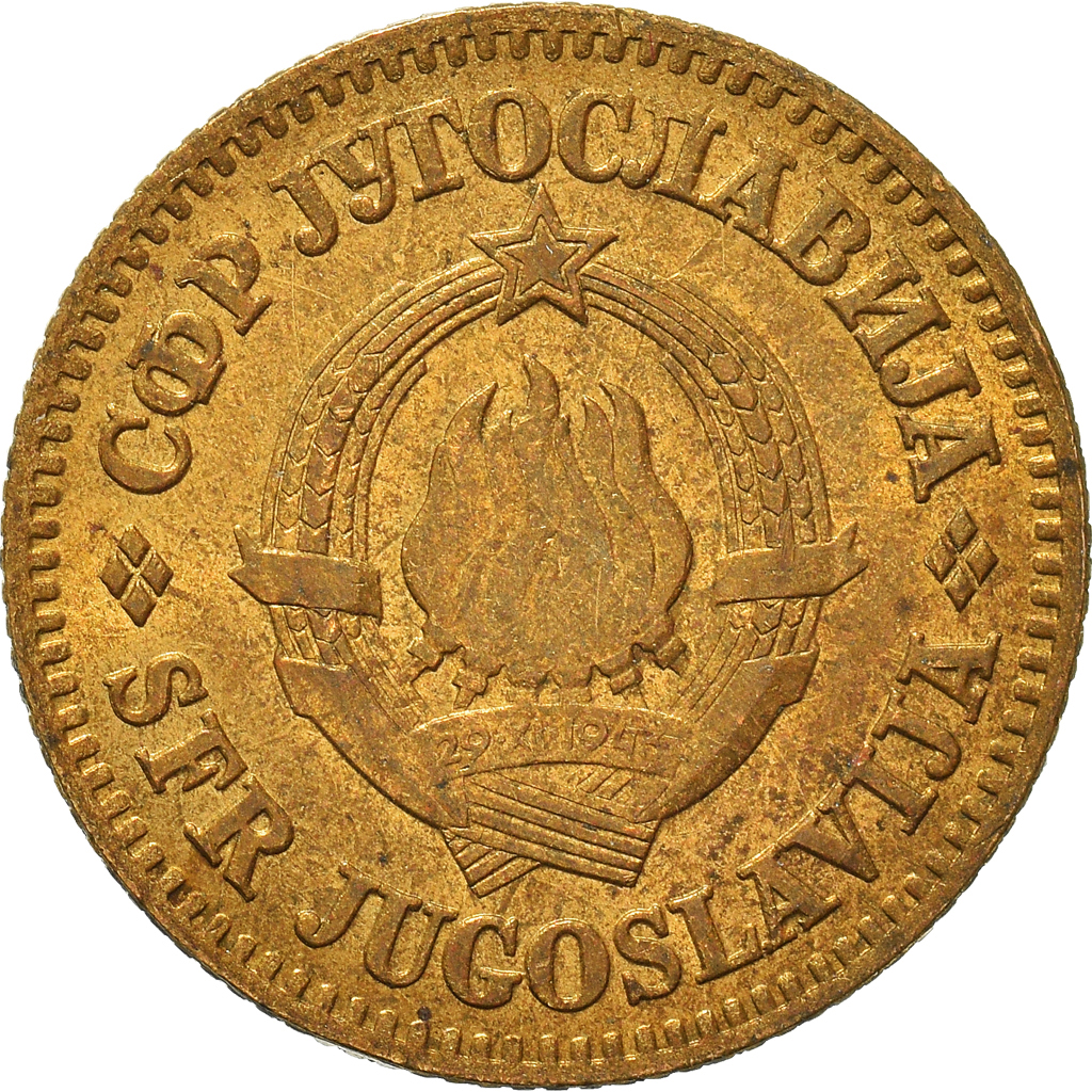 Moneda, Yugoslavia, 10 Para, 1965