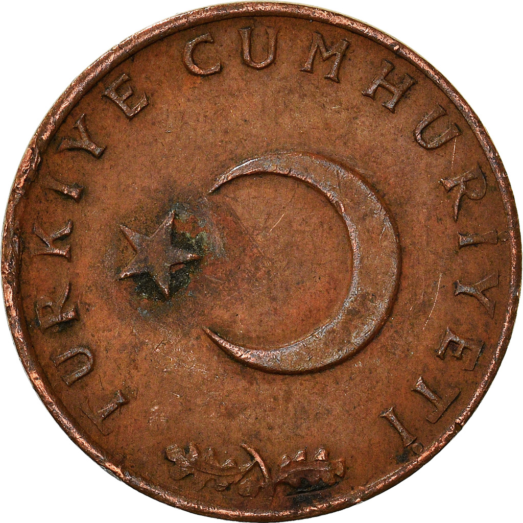 Moneda, Turquía, 10 Kurus, 1972