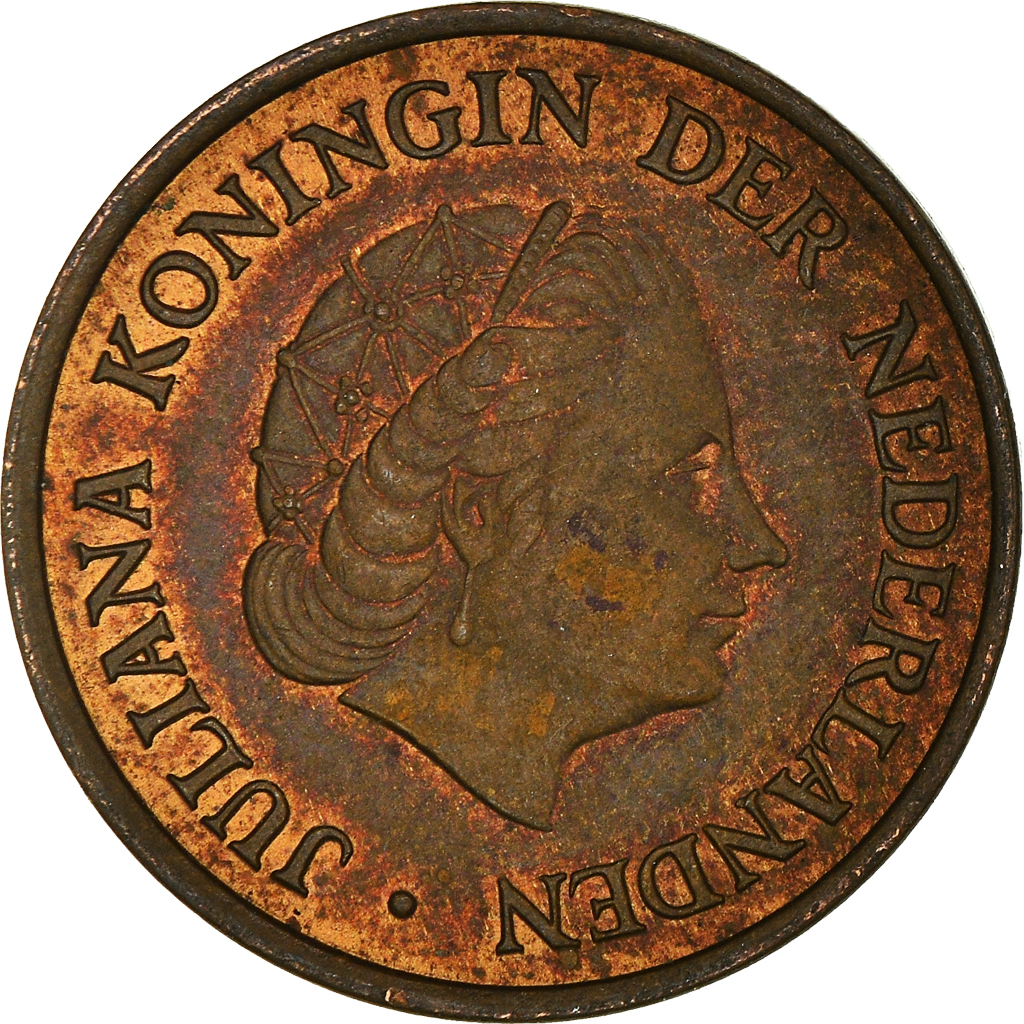 Moneda, Países Bajos, 5 Cents, 1971