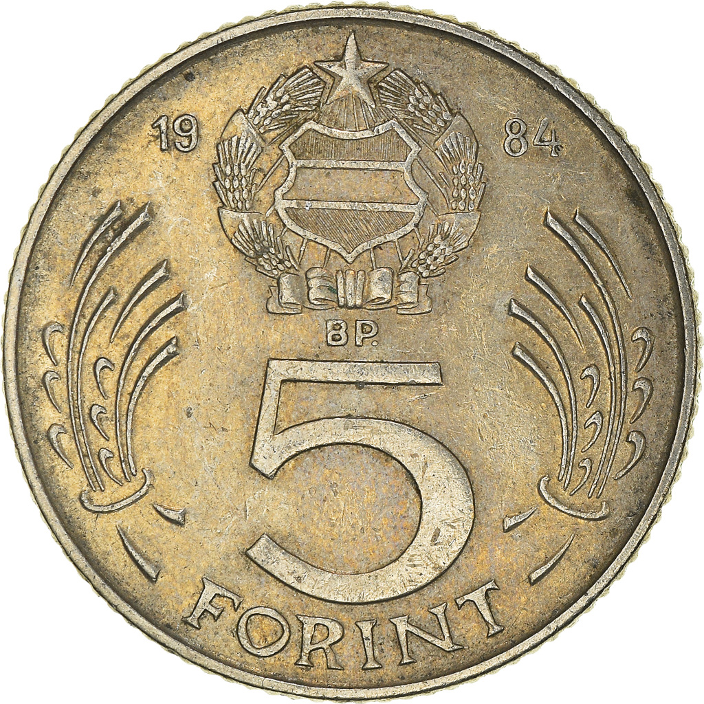 Moneda, Hungría, 5 Forint