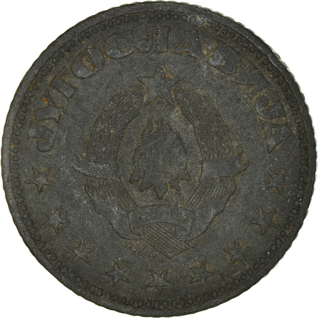 Moneda, Yugoslavia, 2 Dinara, 1945