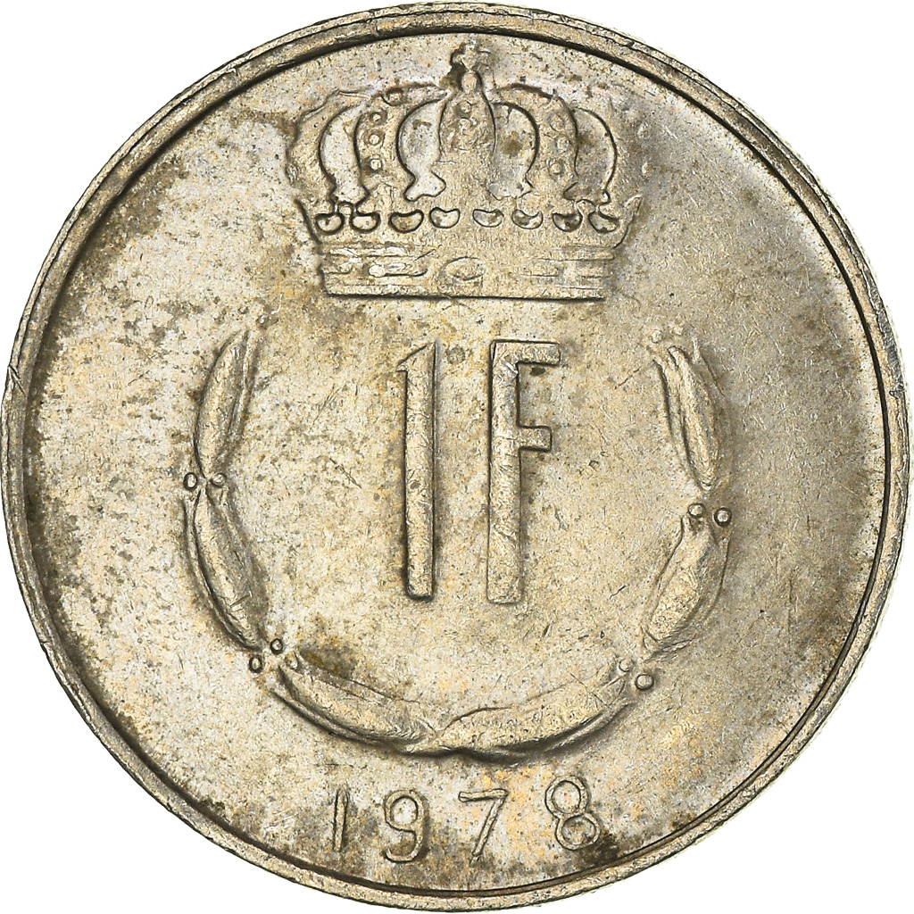 Moneda, Luxemburgo, Franc, 1978