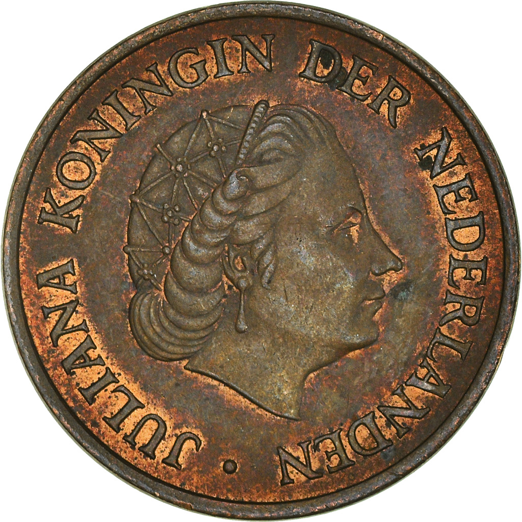 Moneda, Países Bajos, Cent, 1975