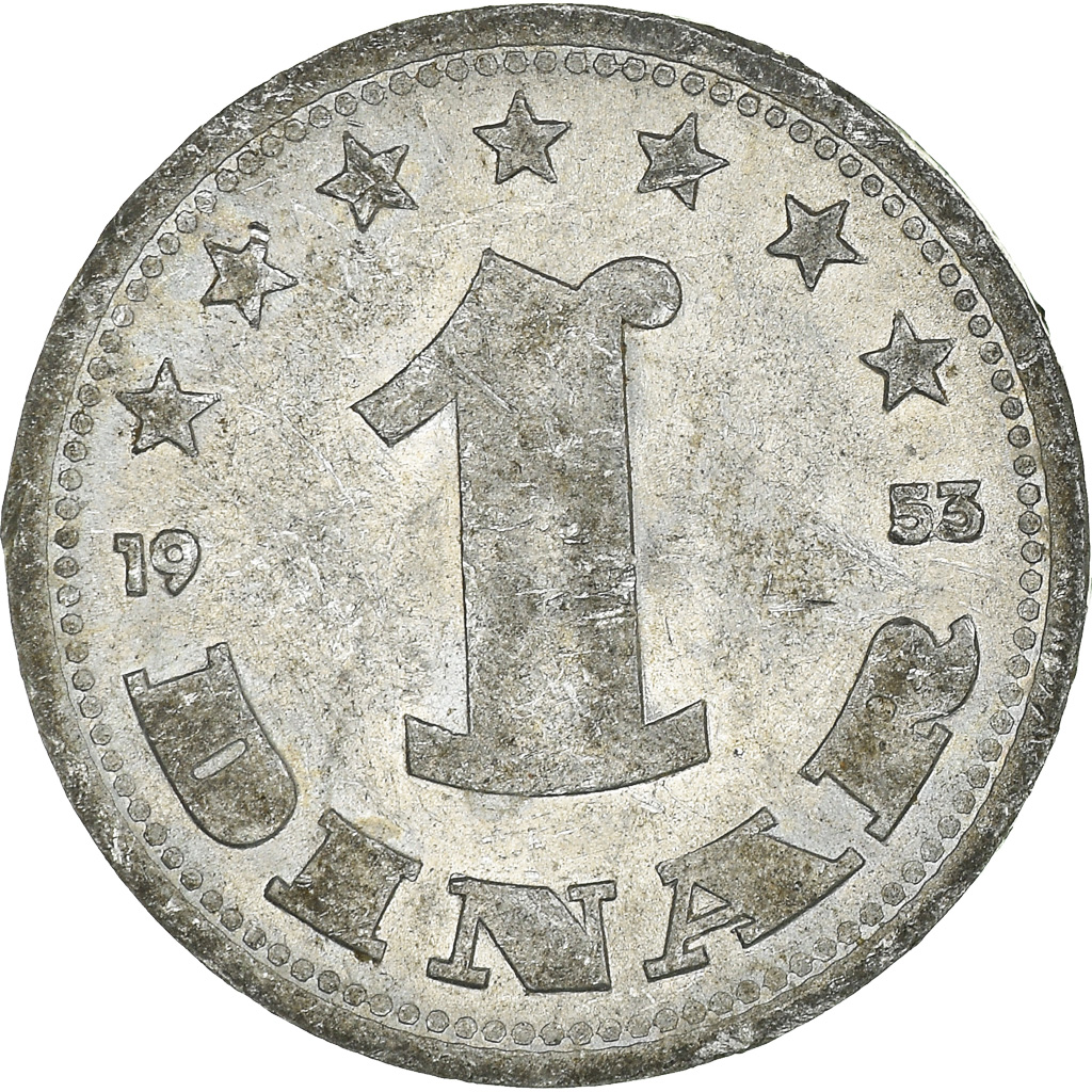 Moneda, Yugoslavia, Dinar, 1953