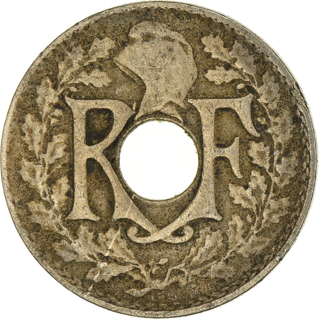 Moneda, Francia, 10 Centimes, 1920